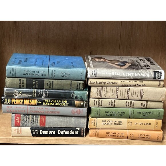 ERLE STANLEY GARDNER,  2nd EditionBook Lots, 14 Vintage Hardcover - Picture 3 of 4